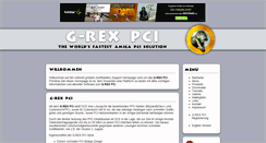 Desktop Screenshot of grex.amigaworld.de